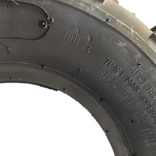 Miniatura 9 de Juego de 2 neumáticos ATV UTV 18x9.5-8 18x9.5x8 Rango de carga B neumáticos todo terreno 4PR sin cámara