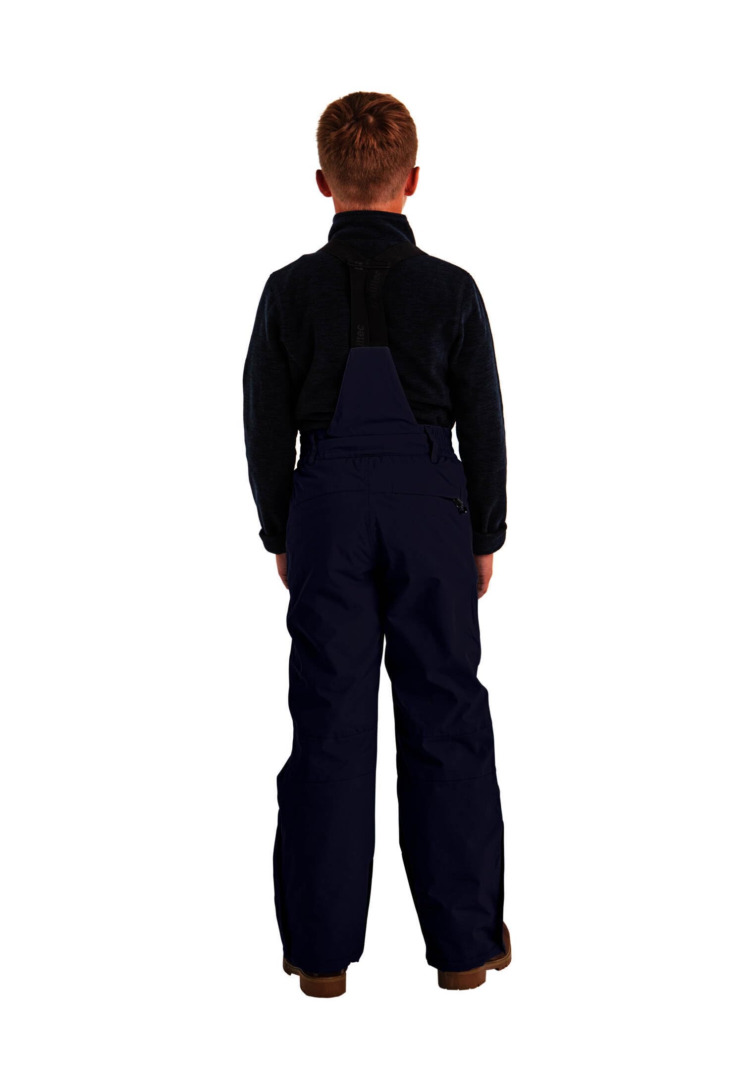 Killtec Jungen Skihose Funktionshose mit abzippbarem Latz, Schneefang und Kantenschutz Gauror Jr wasserdicht, atmungsaktiv