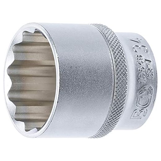 BGS 10648 | Steckschlüssel-Einsatz Zwölfkant | 12,5 mm (1/2") | SW 34 mm