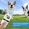 Pet Microchip Reader, oplaadbare RFID-lezer Animal Chip ID Scanner Handheld Animal Tag Scanner met OLED-display voor Dog Cat Animal Management - Image 3