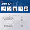 TORCH LDK7RTC Spark Plug Replace for NGK LKR7D-DE Spark Plug, for BOSCH YR7ME Spark Plug, for CHAMPION RER8YC Spark Plug, for DENSO IXUH22 Spark Plug, OEM, ea