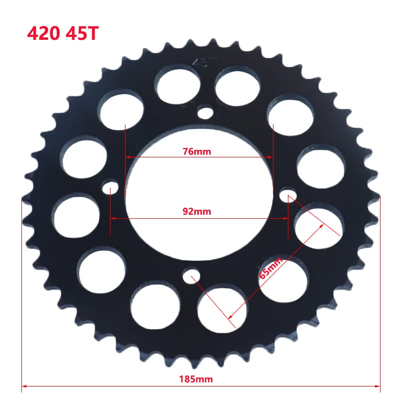 Amazon | 420/428チェーンスプロケット31t/32t/35t/37t/39t/41t/45t