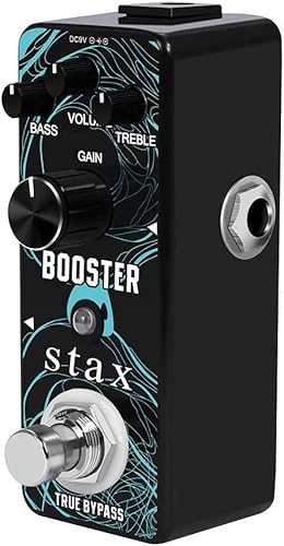 Vista 22 de Stax Pedales de efectos de compresor. Sonido clásico de compresión óptica. Ataque suave y atenuación. Conservando el transitorio de la señal Línea