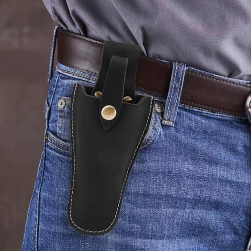 Lederetui für Gartenscheren oder Zangen, Gartenschere Lederholster,Werkzeughalter Gürtelhalter für den Gürtel, Tasche für Zangen, Gartenschere, Schere oder Gartenmesser