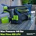 AVA GO P55 Pressure Washer L, 140 Bar (max), 450 l/h, 2000 W, 10m Steel-Reinforced Pressure Hose, Zoom Lance, Premium Foam Cannon, Zero Force Gun - Jet washer for car cleaning