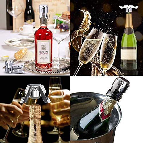 Champagne Fles Stopper VacuüM Fles Stoppers Champagne Wine Bottle Stopper Flessensluiting Fles Stoppers Roestvrij Staal… - Image 8
