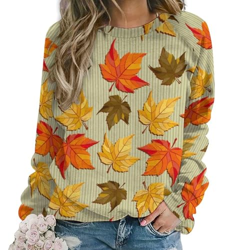 Marijuana Leaf Tie Dye Crewneck Sweatshirt for Women Long Sleeve Shirts Spring Fall Pullover Sweatshirt