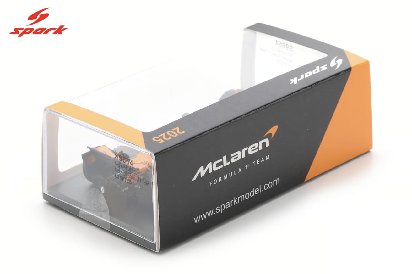 Spark McLaren F1 Oscar Piastri 2025 USA GP modellino in scala 1:43