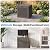 WTFGO Outdoor Storage Box, 31 Gallon Resin Deck Boxes Outdoor Waterproof For Patio Furniture, Garden Tools, Pool Supplies, Lockable And UV Resistant (Rattan Gray)