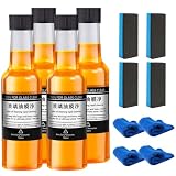 Autoglas Ölfilm Reiniger, Car Glass Oil Film Cleaner, Autofenster Scheibenreiniger, Glasreiniger Auto Scheibenreiniger Auto Glasreiniger Reinigungs Entferner Windschutzscheiben Glasreiniger (4pcs)