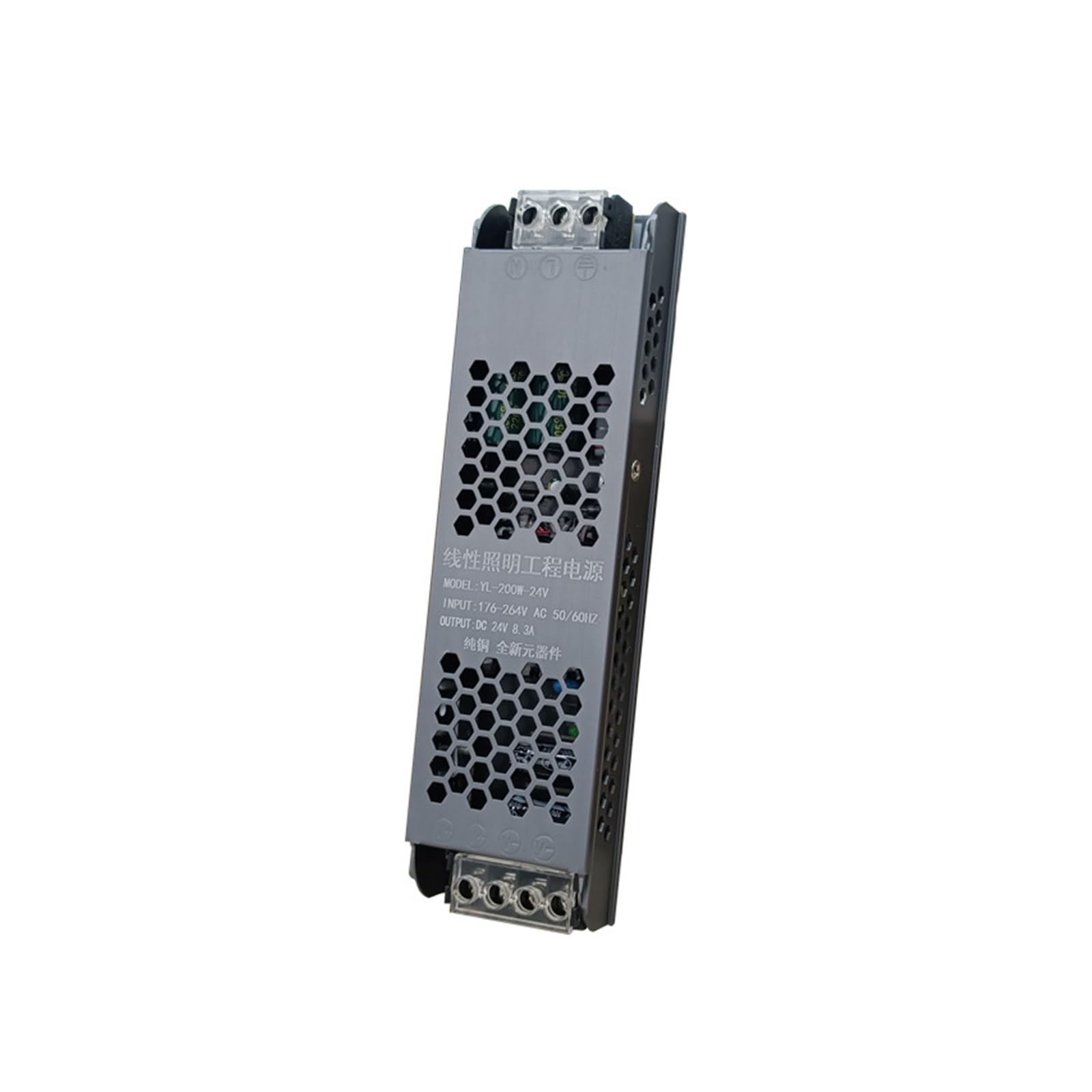 Niskonapięciowy zasilacz do taśm świetlnych LED do ultracienkiego transformatora 24 V 12 V 400 W(200 W-24V)