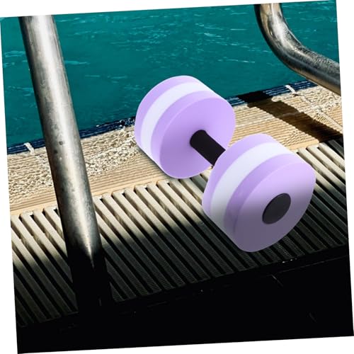 Set de 2 mancuernas acuáticas Hemoton de espuma EVA miniatura 6