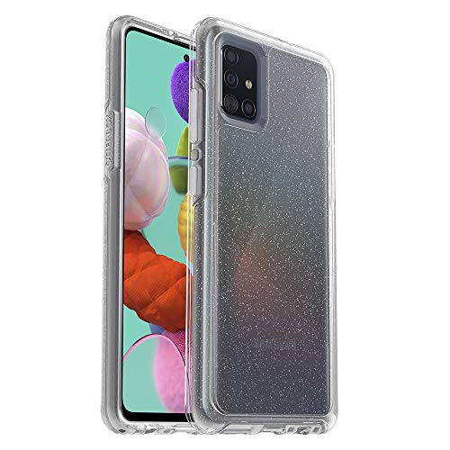 Coque Samsung Galaxy A51 anti-choc OtterBox Symmetry transparente anti-jaunissement Stardust