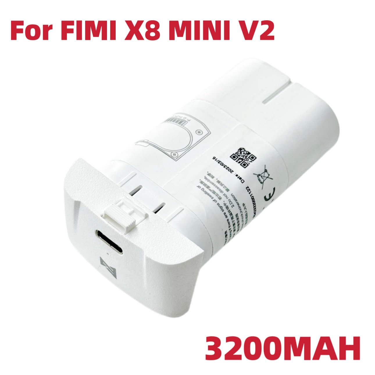 Batería de vuelo inteligente para FIMI X8 Mini V2, pieza de repuesto recargable para RC Quadcopter Drone