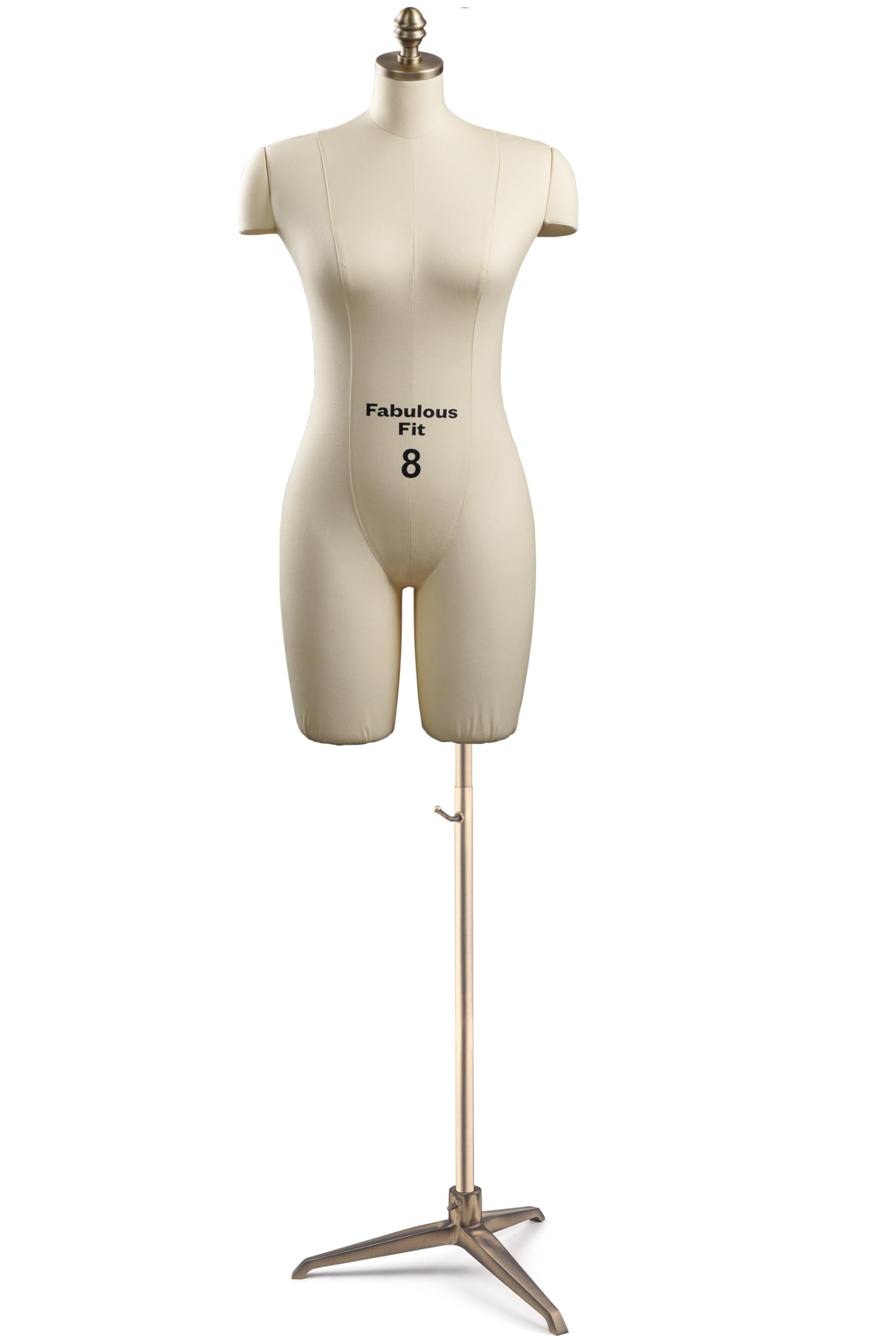 Amazon.com: Fabulous Fit Professional Dress Form - Women's Half Legs Style  (Fully pinnable) - Multiple Base Options (Bronze Tripod Base, 8) :  Industrial & Scientific