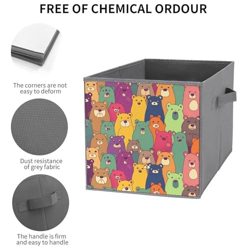 Boîtes de rangement pliantes et bacs empilables de placard