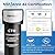 Vortopt Under Sink Water Filter System,Kitchen Sink Water Filter,NSF/ANSI 42 Certified Under Sink Water Filter,28000 Gallons Flow,Reduces PFOA/PFOS/Chlorine,Direct Connect,Black,Q5-C2.