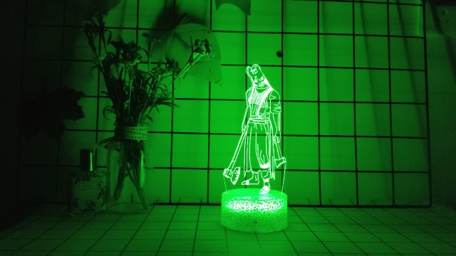 Mzcyfuy 3D Night Light, Killer Role, 16 Color Changing Cartoon USB