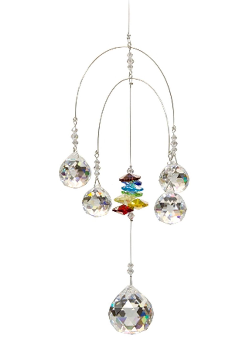 Glass Suncatcher Beautiful Super Sparkling K9 Crystal Car Hanging k9c-5-image-41