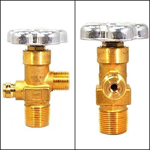 Sherwood Cga320 Co2 Gas Cylinder Valve - 3/4" Ngt, 3000 Psi #TOP1