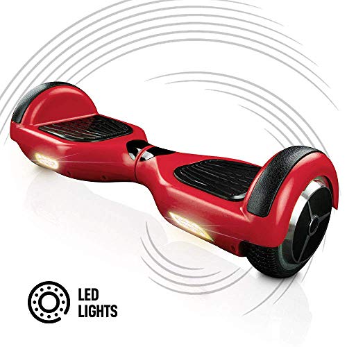ACBK Hover Patinete Eléctrico Autoequilibrio 6,5" (Rojo)