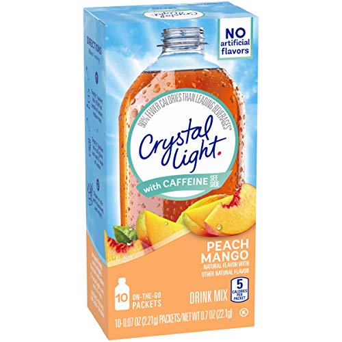 Crystal Light Sugar-Free Peach Mango Drink Mix (10 On-The-Go Packets) #TOP5