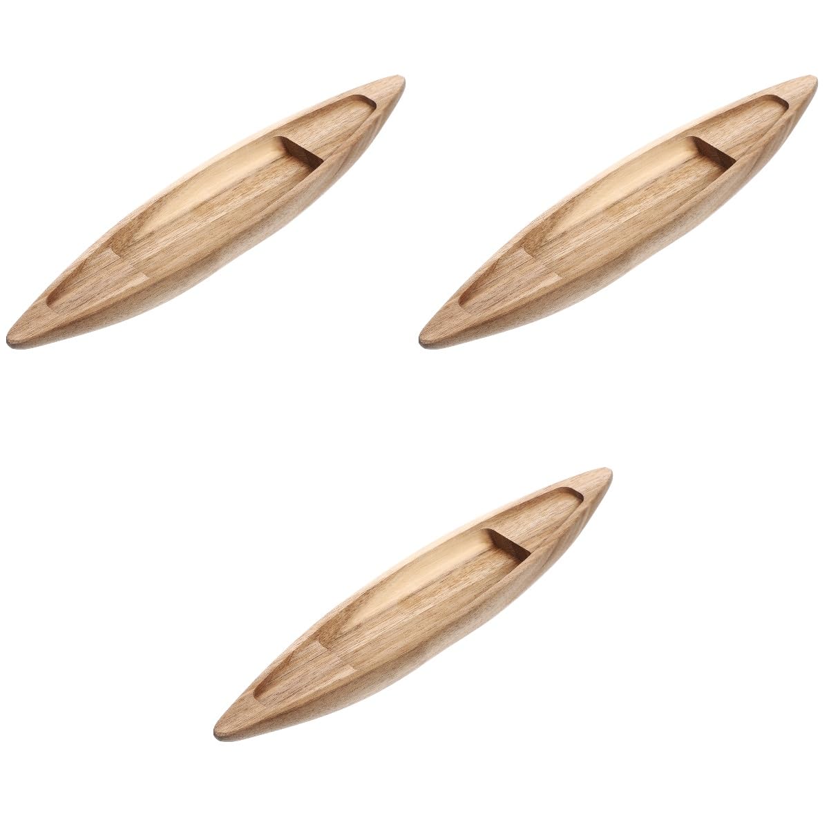 Idée cadeau marine : lot de 3 modèles de bateaux en bois artisanaux