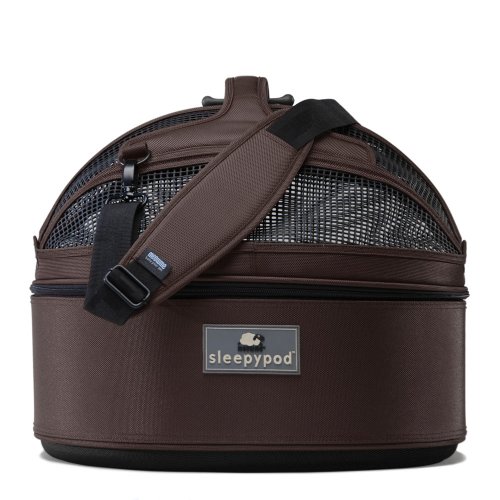 Meowme Sleepypod Pet Carrier-Dark Chocolate