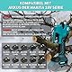 Eliofaneia Akku Astschere Akku Gartenschere,Max 40MM Schnittdurchmesser,Kompatibel mit 18V-Akku Makita,Elektrische Gartenschere Bürstenloser Motor,LCD Anzeige,Beleuchtung (ohne Akku und Ladegerät)