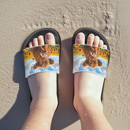 Toddler Sandals Comfy Sport Slides Non-slip Beach Slides Garden Slip On Shoes Water Friendly Bath Slippers3