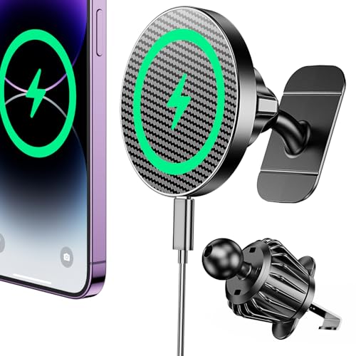 Coolpow 15W MagSafe Wireless Car Mount