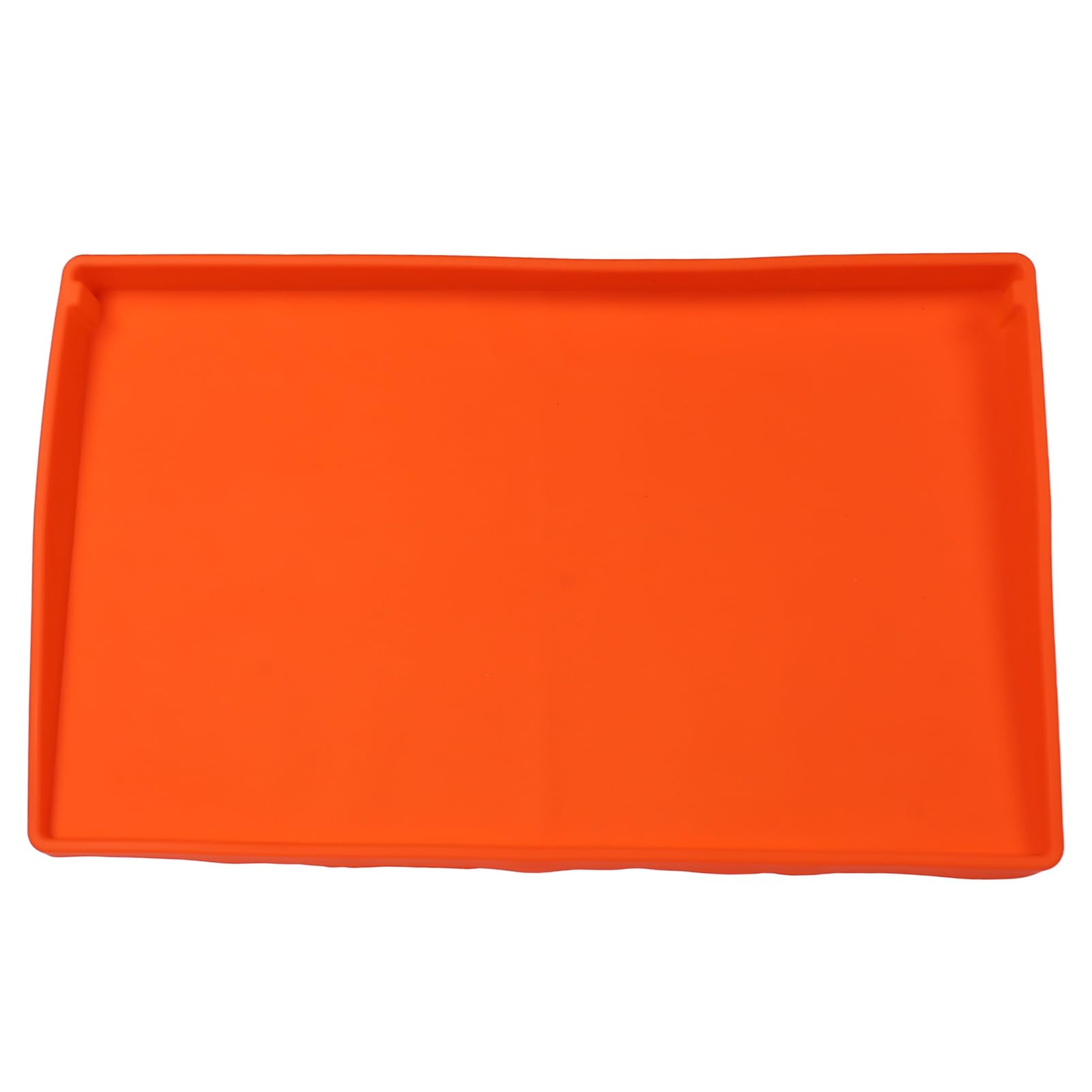 Cocoarm Tappetino per Piastra Arancione, Copertura Superiore per Piastra in Silicone, Pieghevole, Resistente al Calore, Antiaderente, Protezione Antipolvere per Superficie Protettiva per Barbecue