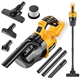 Cordless Vacuum Cleaner for Dewalt 20V MAX Battery, Portable Hand Vacuum for Home Car Hardwood Floor Carpet, Handheld Electric Vacuum with Washable HEPA Filter(No Battery)