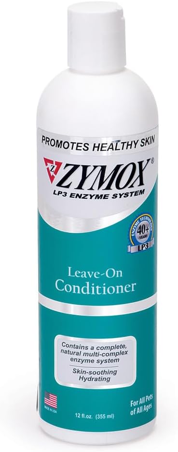 Zymox Leave On Conditioner for Pets, 12 fl oz