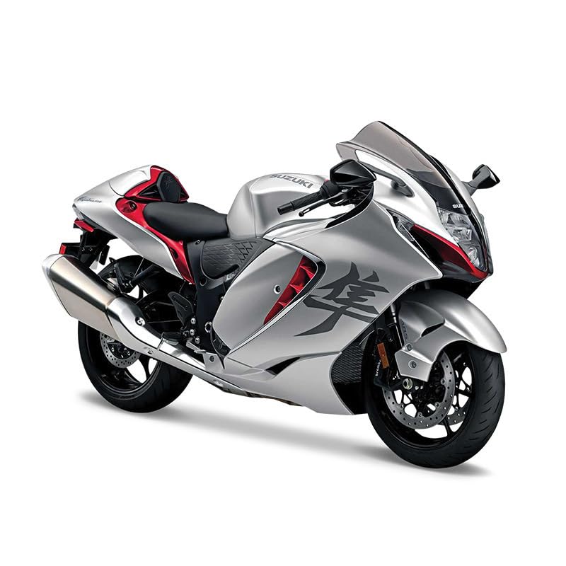 Modelo a escala 1/12 motocicleta Suzuki Hayabusa metal y plástico
