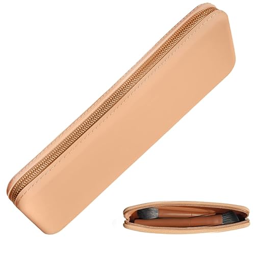 Miniatura 56 de Fundas originales de silicona para brochas de maquillaje para viajes, una funda de almacenamiento y organizador para brochas para proteger la bolsa