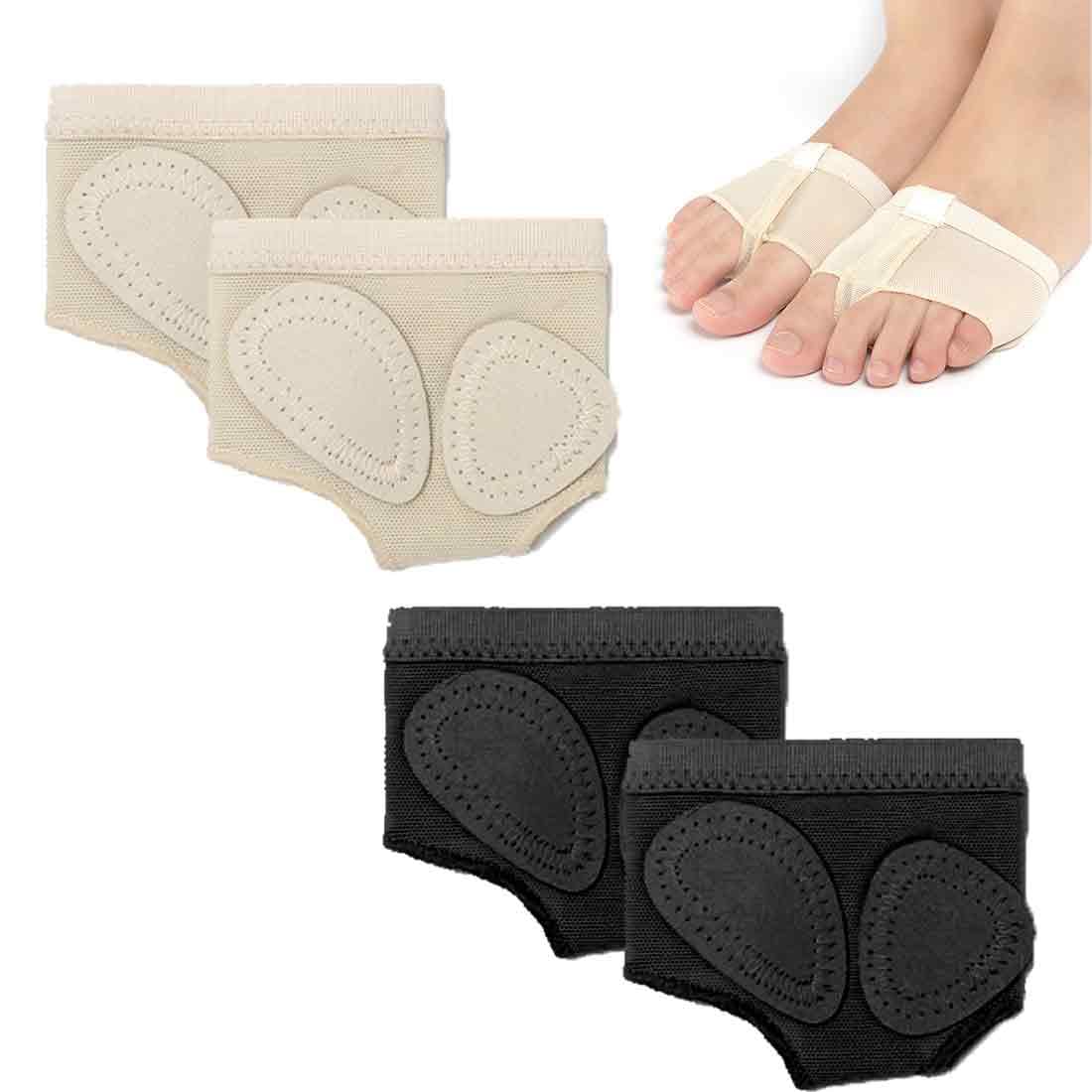 Almohadillas Danza 5 Agujeros Protectores Pie Antideslizantes para Ballet Yoga Gimnasia Jazz