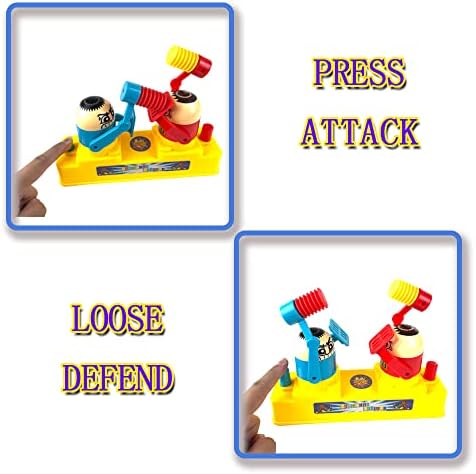 EACHHAHA Fighting Robots boxing game Board Game for 2 Palyers,whack-a-mole game,Parent-Child Interactive Toys,Preschool Kids Games for Boys & Girls 4 5 6 7 8 Year Olds
