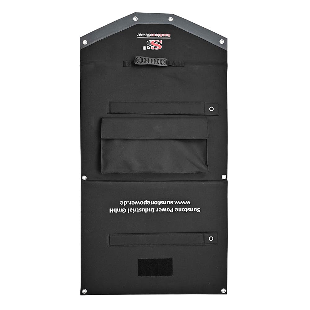 90W Faltbares Solarpanel, 56x44x1,5cm, Grau, mit 3m Kabel und MC4 Stecker, Hohe Effizienz, für Balkonkraftwerk, Wohnmobil, Power Station, Camping und Garten
