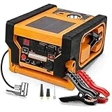 6-in-1 Car Battery Jump Starter with Air Compressor - E-Ant 2000A Jump Starter with...