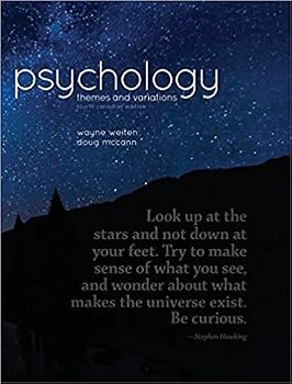 Unknown Binding KIT: PSYCHOLOGY: Themes and Variations 4CE + CONCEPTCHARTS + ESSAYJACK PAC 6 MTH Book