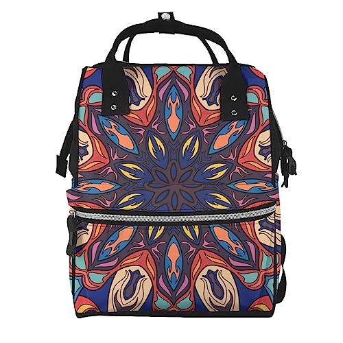 Cartable vintage mandala femme pour soulager vos trajets quotidiens