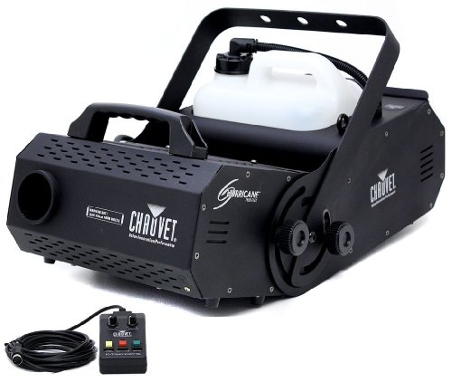 Chauvet Hurricane 1800 FLEX - Máquina de humo con control DMX, ángulo ajustable de 180°, mando a distancia por cable y fluido de alta densidad (1 galón) miniatura 2