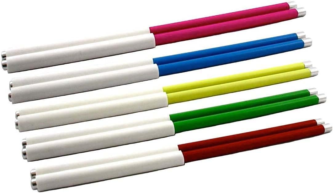 DEOS Carbon Fibre Coloured Diabolo Handsticks and Diablo String