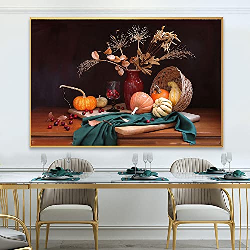 Amazon.co.jp: 大きいサイズの芸術の絵画インテリアフルーツポスター壁