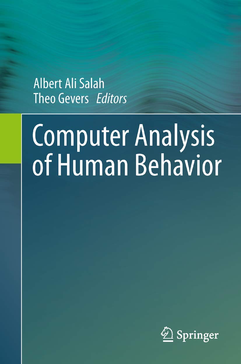 Buy Computer Analysis of Human Behavior — BookShops.in