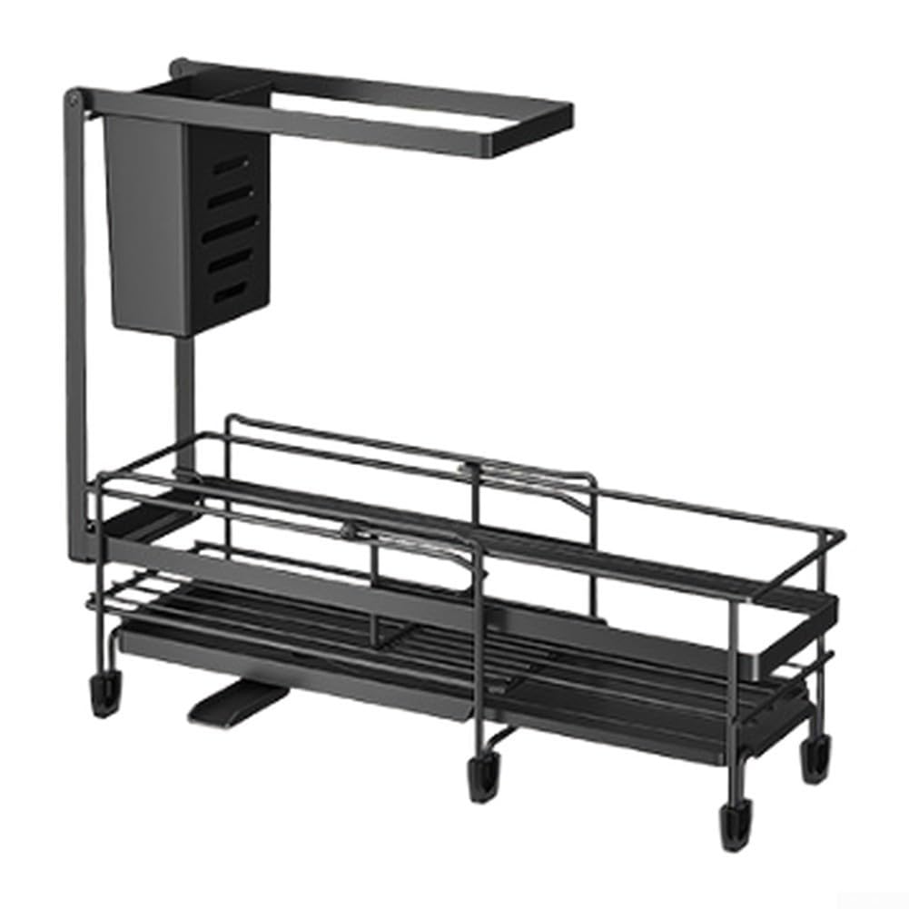 Regulowany organizer do zlewu 26-42 cm, obrotowy