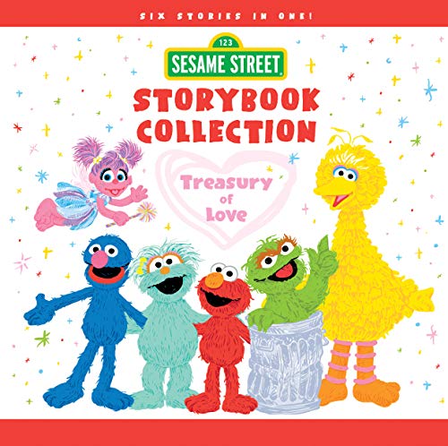 Sesame Street Storybook Collection: A Perfect Gift of Love Treasury with Six Bedtime Stories for Kids Featuring Elmo, Abby Cadabby, and Friends! (Sesame Street Scribbles)