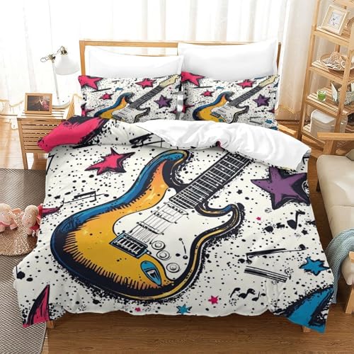 Housse de couette photographie spatiale Terre parure de lit microfibre douce king - 3