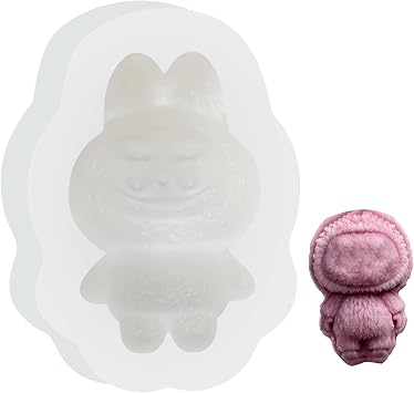 Chocolate Mold for LAB, Silicone Chocolate Candy Mold, Non-Stick Baking Mold for Cakes, Silicone ice Cube Tray Mold for Cocktails, Doll Shape Silicones Molds for Chocolate Candy Ice Soap